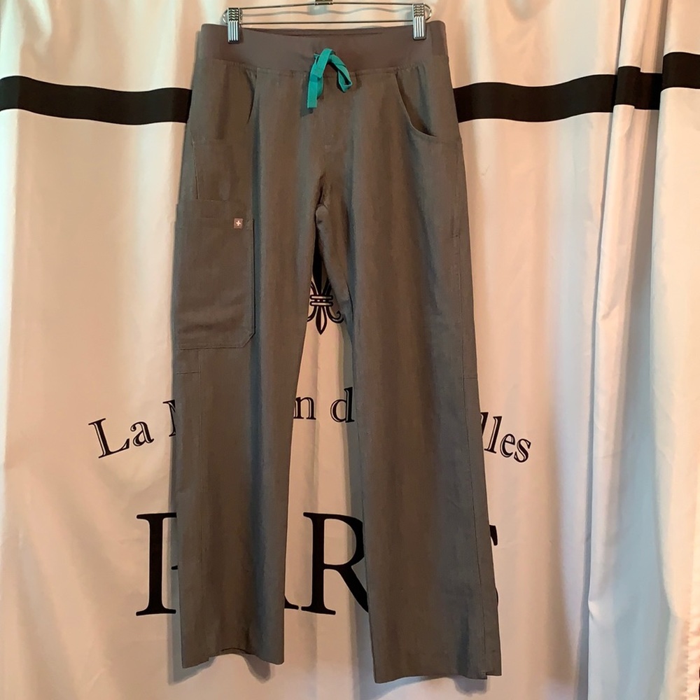 FIGS Charcoal Grey Scrub Pants Only XS